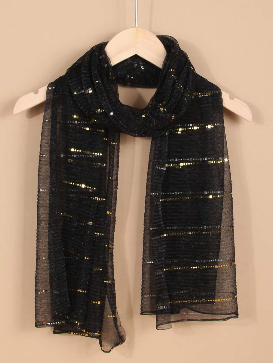 1PC Lightweight Elegant Print Silky Scarf Outdoor Sunscreen Neck Protector Small Yarn Scarf Spring Autumn Chiffon Scarf For Four Seasons Winter Fall