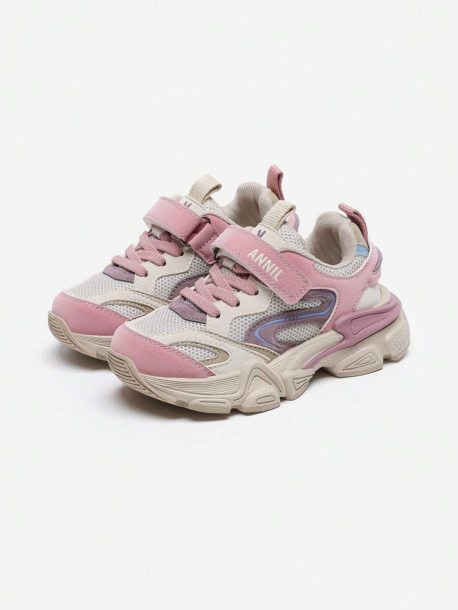 Annil Chaussures pour enfants pour filles et garçons. Chaussures de papa pour faire des éclaboussures au printemps et à l'automne. Tige en maille, respirantes et légères. Chaussures de sport pour enfants pour filles et garçons.