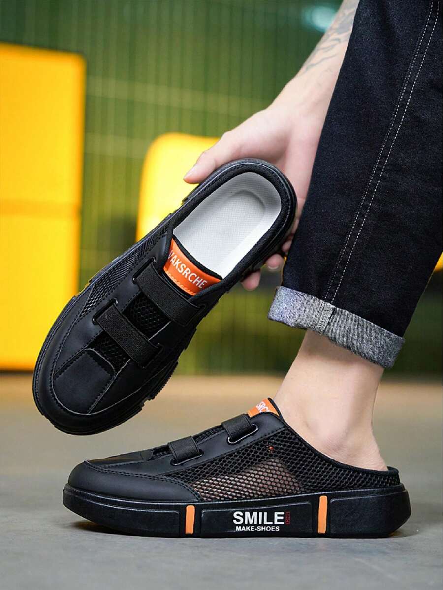 Slip On Breathable Casual Mules, Style No. JK-S603