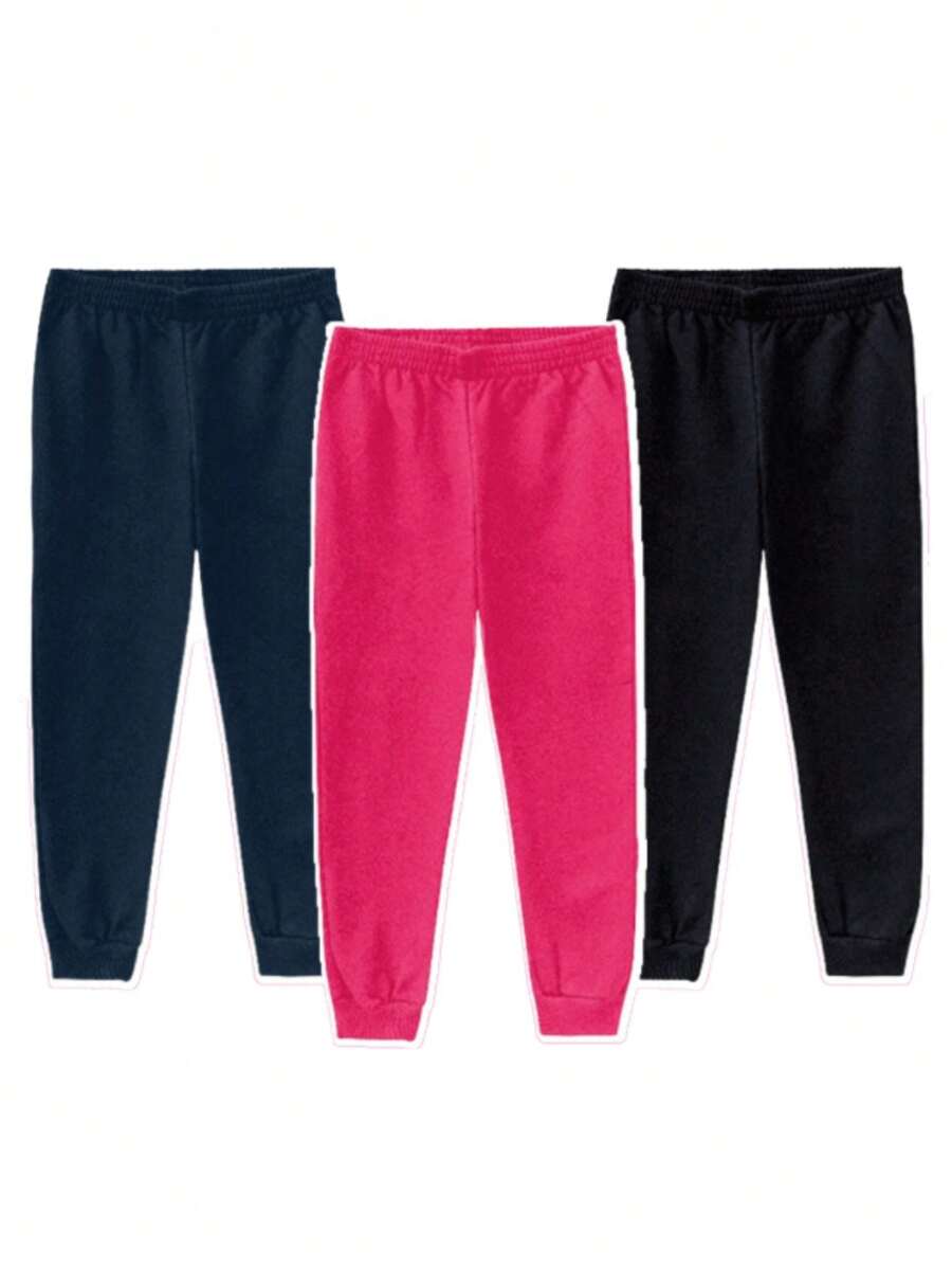 KIT 2 Calças de moletom infantil juvenil 1 ao 14