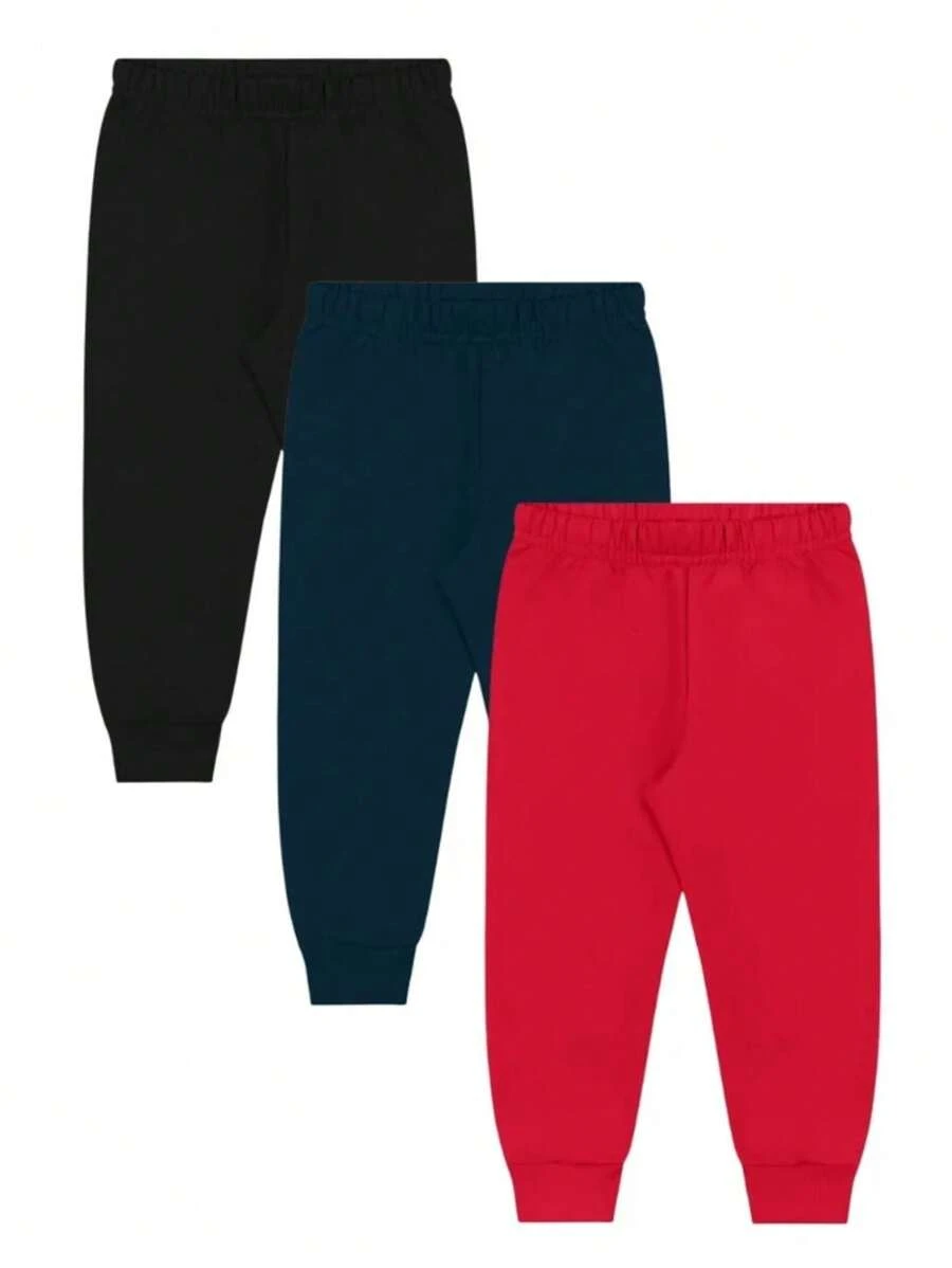 KIT 2 Calças de moletom infantil juvenil 1 ao 14