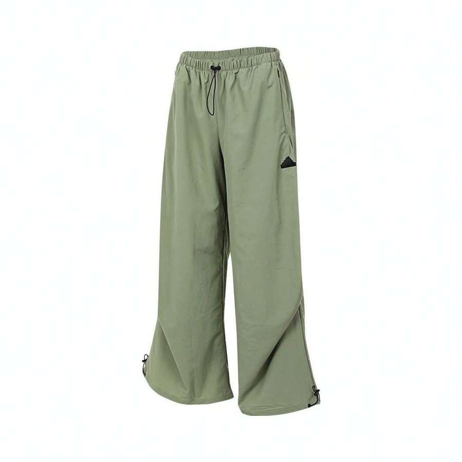 Adidas Pantaloni sportivi semplici con tasche e laccio anteriore, per uso casual quotidiano da donna