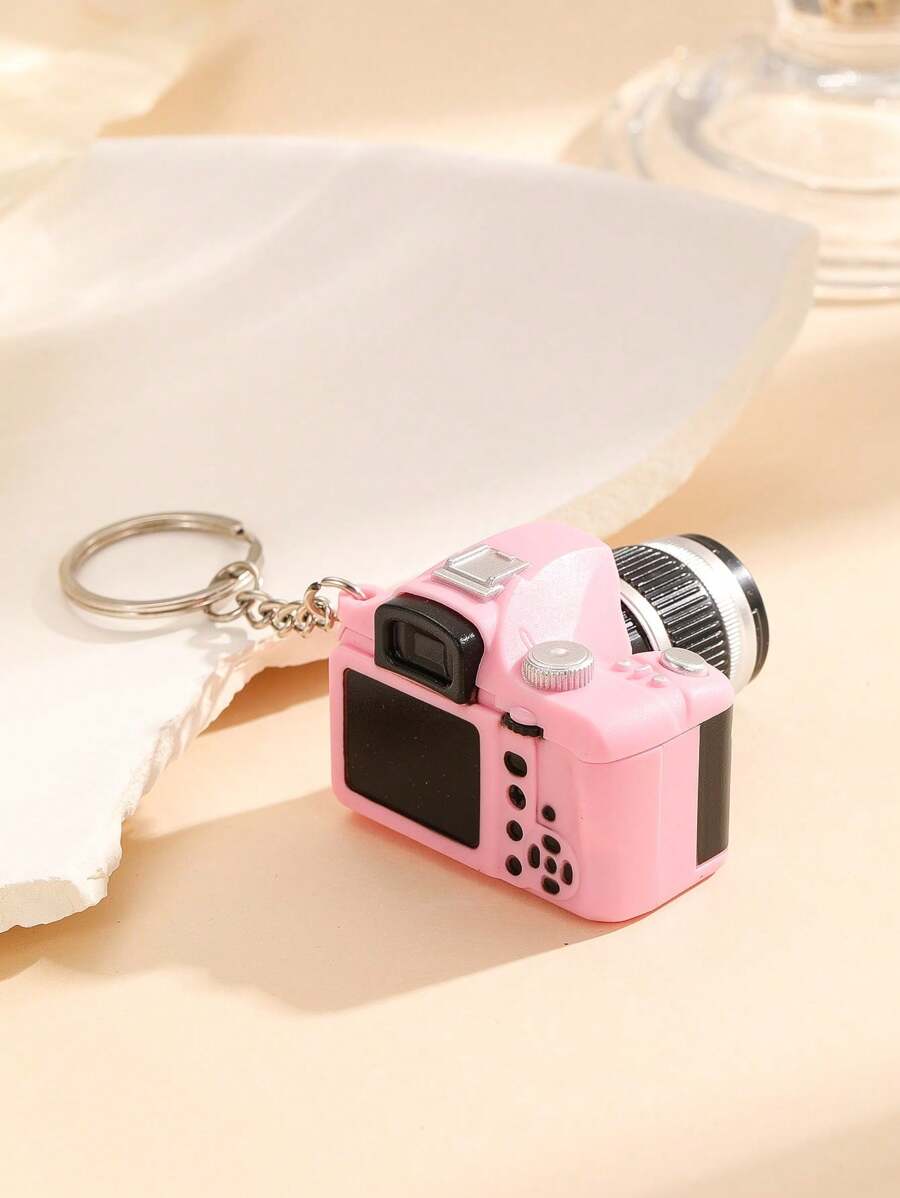 Camera Charm Keychain Casual Car Accessories Bag Charm Backpack For School