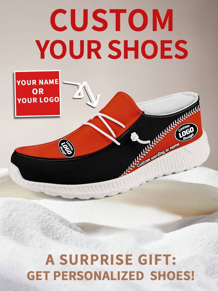 1 Pair Cincinnati Baseball Name Custom Loafer Shoes, Personalized Name Loafer Shoes, Custom Name Thick Sole Loafers Of E-TPU, Personalized Loafer Shoes, Name Loafers, Personalized Loafer Shoes For Women And Men, Unique Loafer Shoes, Christmas Gift For Mom/Dad/Her/Him/Girlfriend/Boyfriend/Wife/Husband/Friend.