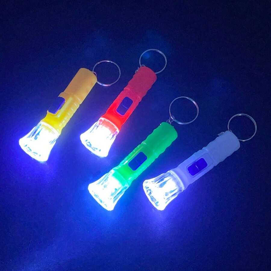 12 Pcs / 1pc LED Mini Flashlight Birthday Party Wedding Party Guest Gift Christmas Carnival Party Favor Decoration Gift Bag Fillers - Random Color, Mother's Day Decor,Gift For My Mother