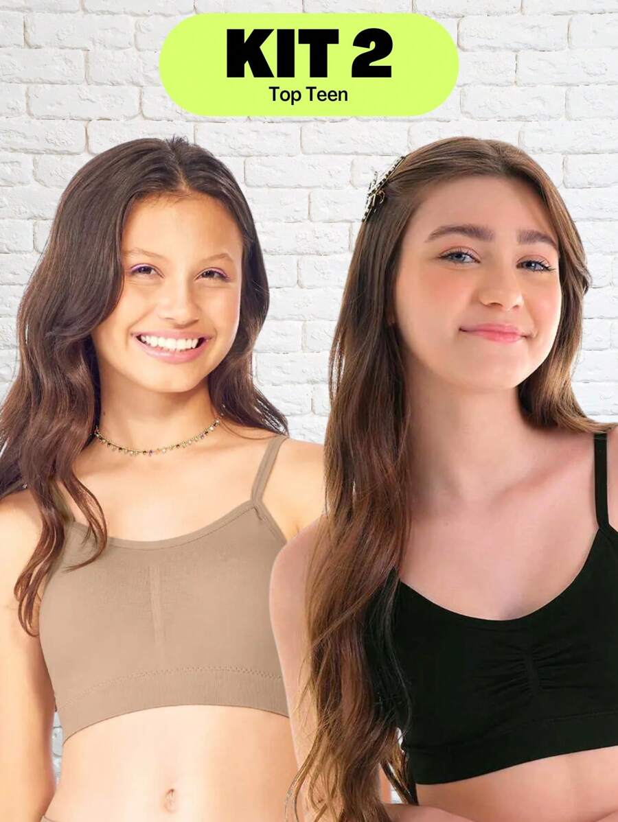 Two-Unit Kit - Basic Everyday Top Bra With Padded Cup