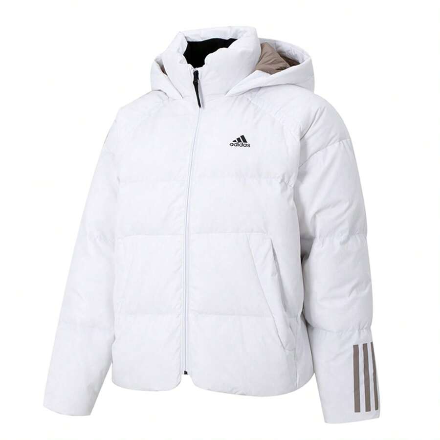 Adidas 1pc Women's Fashion Outdoor Sports Cozy Warm Puffer Jacket, Suggested Size Down One, IL8935