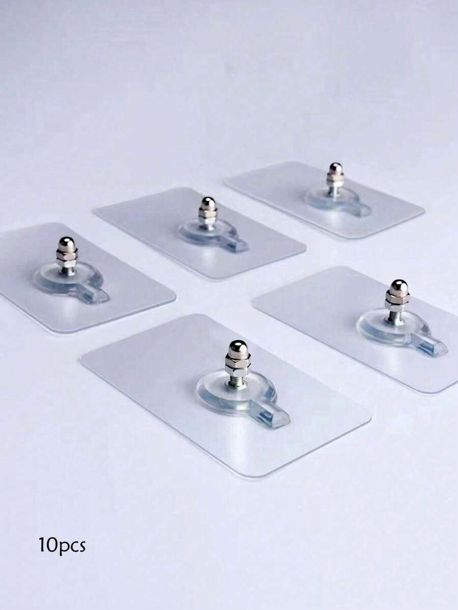 10 Peças Ferramentas para Pendurar Quadros na Parede sem Pregos, Ganchos Adesivos Resistentes, Parafusos Invisíveis, Suportes para Quadros de Fotos de Casamento, Ganchos para Toalhas de Banheiro Sem Deixar Marcas
