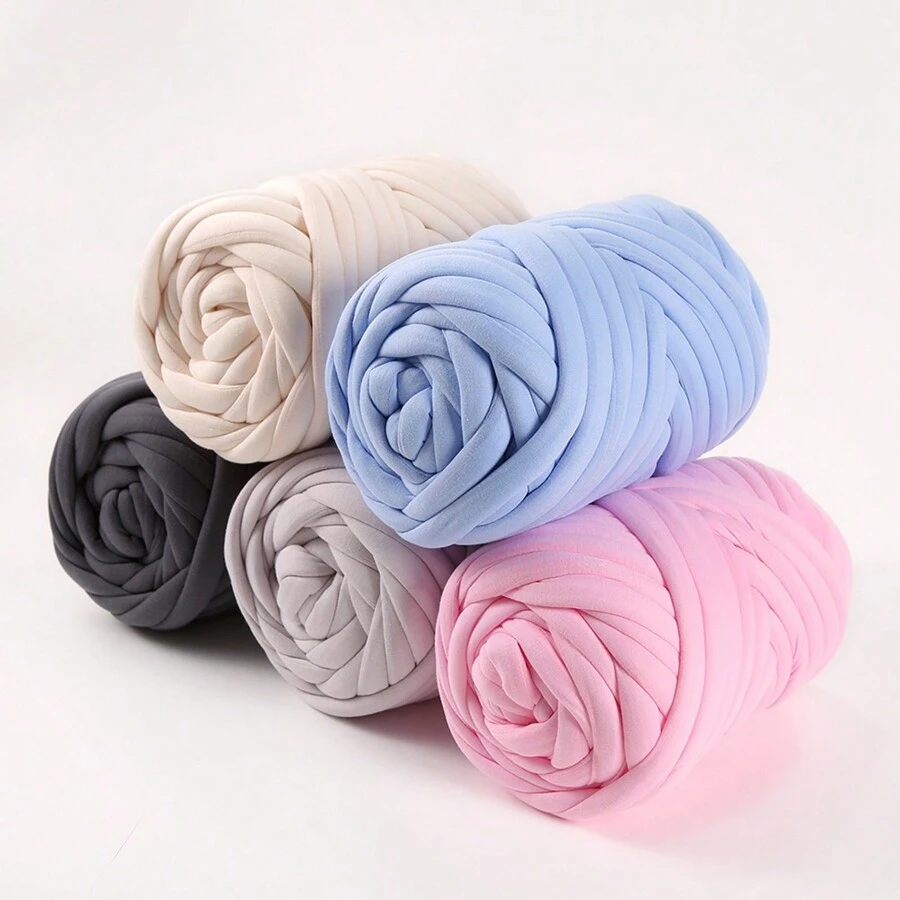 Fil à tricoter épais infusé spécial en laine tricotée islandaise pour couverture tricotée faite main, maison de chat, housse de coussin, boule épaisse de fil 500g/pièce