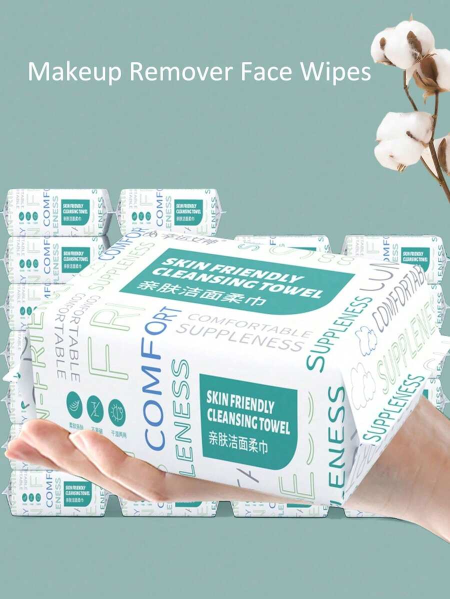 Cleansing Towel Soft Face Towel Disposable Face Towel Thickened Faux Pearl Pattern Remover Towel Tissue, Skincare, Living Room Home Bedroom Bathroom House Decor, Travel Stuff, Wedding, Party, Birthday, Gifts For Men Mom Dad Friends, New Years, Accessories, Funny Gift Accessories
