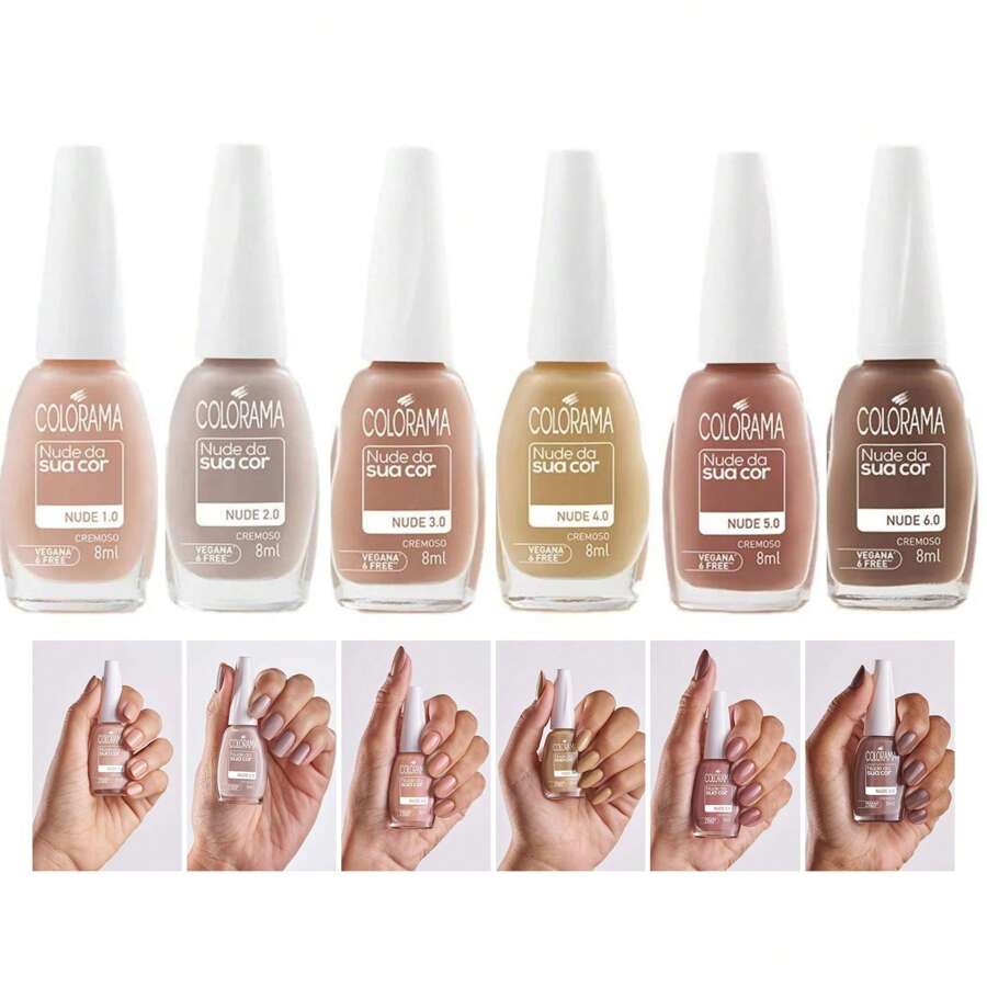 Kit Esmalte Colorama Nude Na Sua Cor SHEIN Brasil