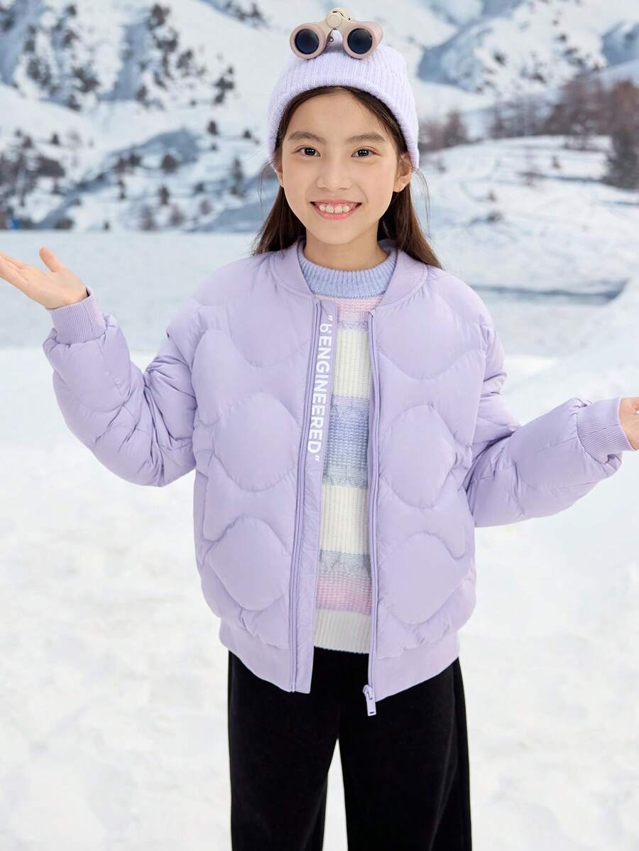 Balabala Tween Girl' Down Jacket 2024 Unisex Kinderen Winter Korte Bovenkleding