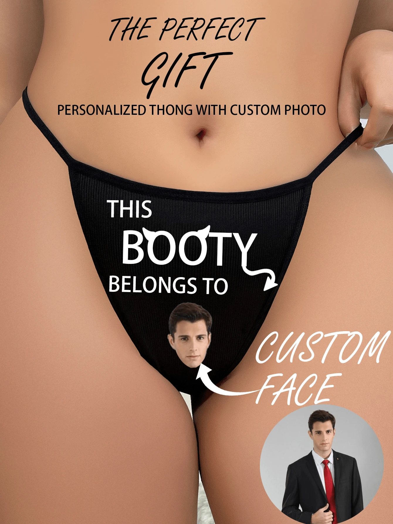 Aangepaste gepersonaliseerde sexy mesh ademende dunne band verleidelijke lingerie grappige string slipjes