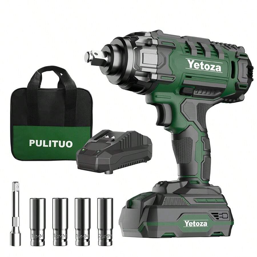 High-Performance Electric Impact Wrench With Powerful Torque For Fast Removal And Installation. Ideal For Automotive And Industrial Use, Featuring A Durable Design For Enhanced Efficiency AQ