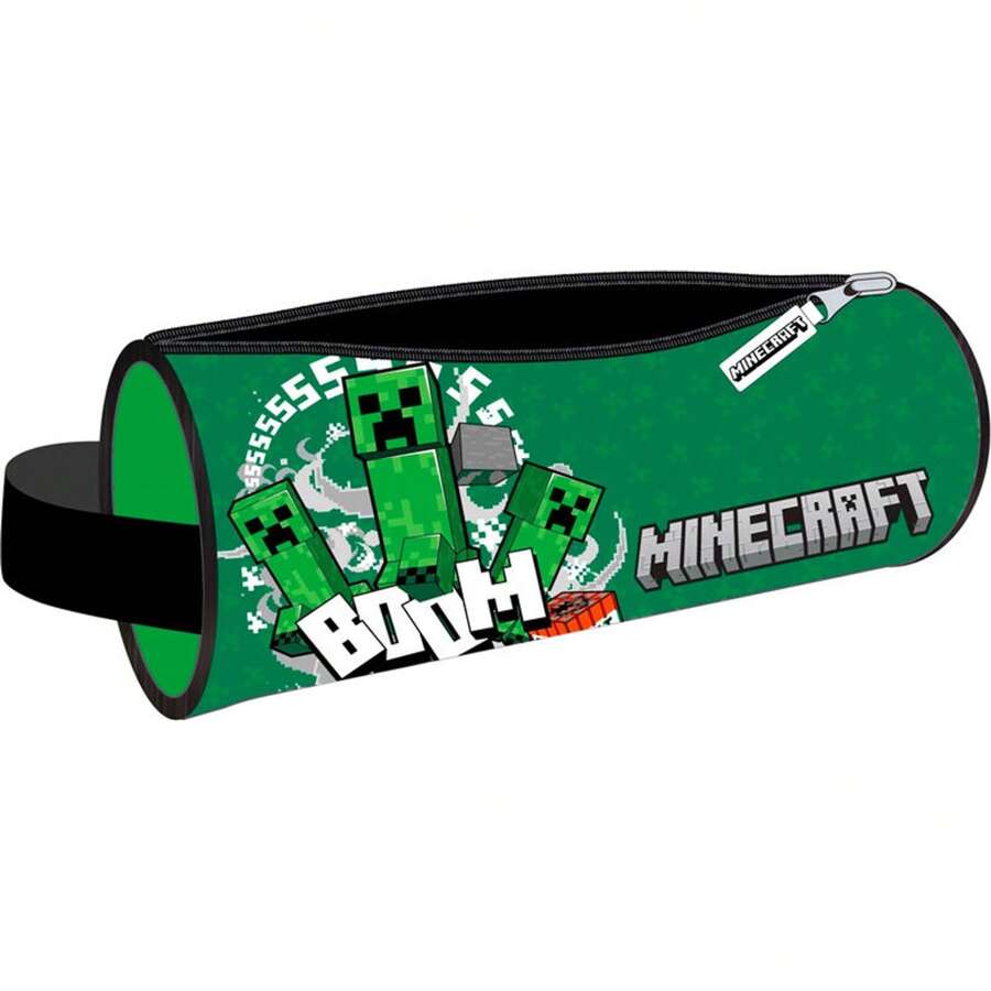 Minecraft Astuccio Minecraft per la scuola o l'ufficio | Organizzatore di forniture scolastiche e per ufficio | Custodia pratica e resistente, ideale per l'uso quotidiano ⚫ Spedizione GRATUITA ✅ Consegna in 24/48h in Spagna (penisola)