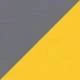 Grey Frame Yellow Legs Plain Glasses