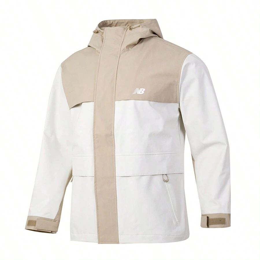New Balance Boyfriend Style Heren- en Boyfriend Style Herenjassen 2024 Nieuwe Capuchon Comfortabele Sport Casual Jas Amj43313Cic