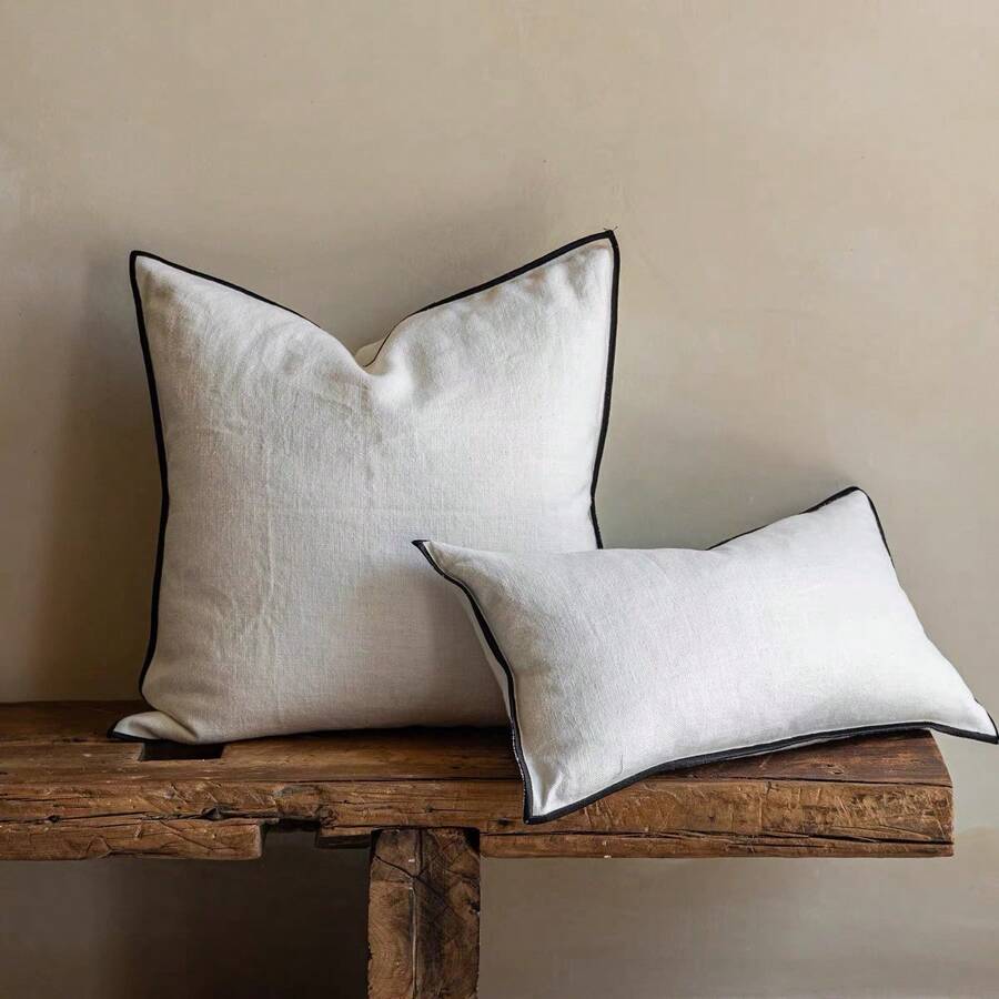 1 Peça Capa de Almofada Decorativa Aconchegante Estilo Boho Country, com Borlas, Capa de Almofada Decorativa Macia para Sofá, Cama, Sala de Estar, Decoração Doméstica
