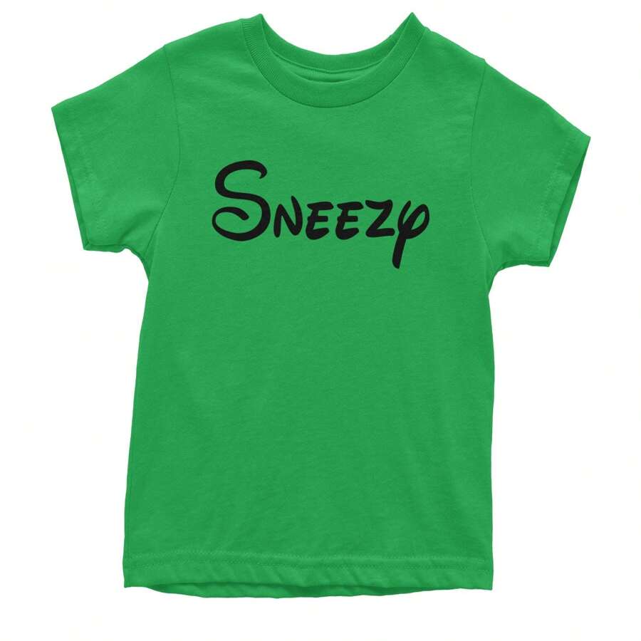 Expression Tees Sneezy - 7 Dwarfs Costume Youth T-Shirt