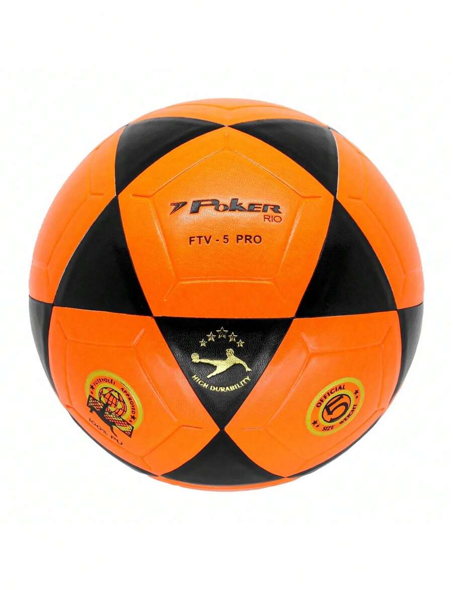 Bola Poker Rio PU Futevolei Altinha Fut Mesa + Bomba Poker