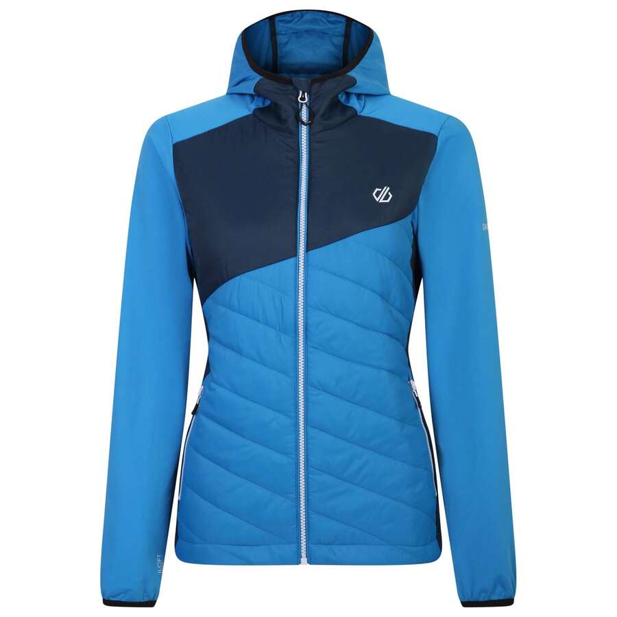 Dare 2B Veste hybride montante pour femmes/dames (bleu suédois/denim clair)