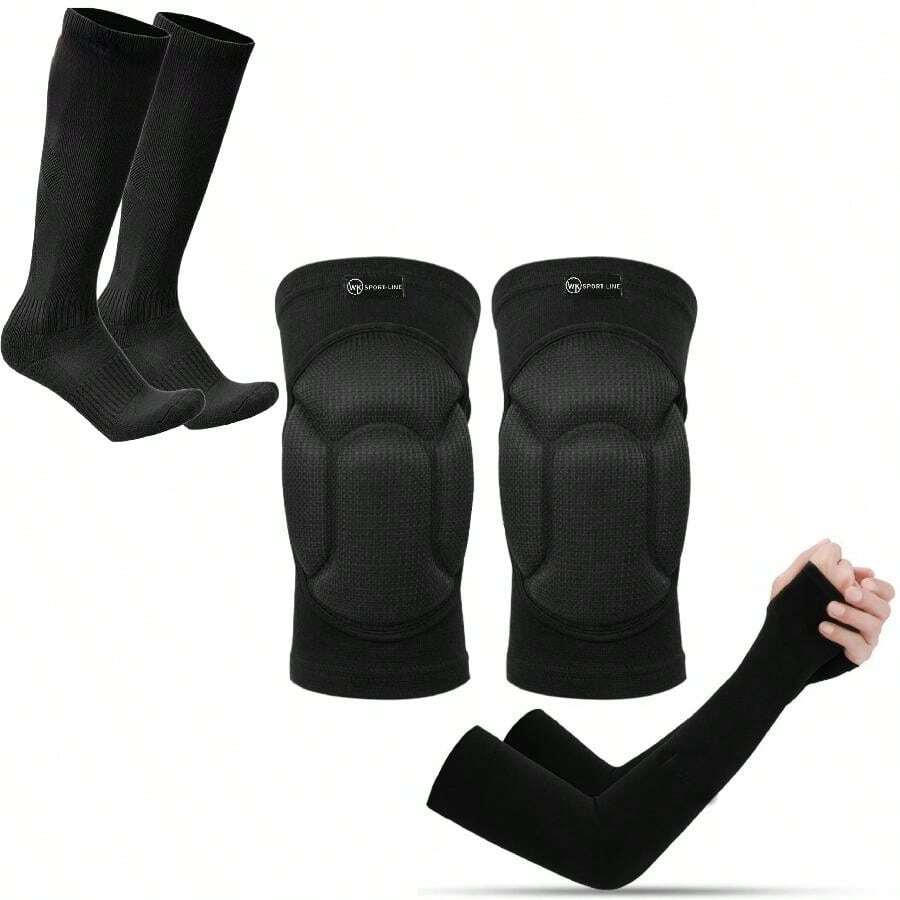 kit completo vôlei joelheira Master meião manguito ORIGINAL