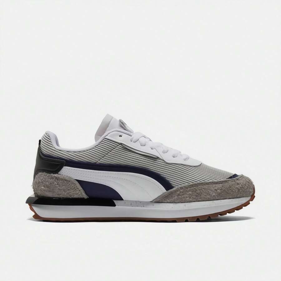 Puma City Rider Colorblock Lace-Up Breathable Sport Casual Shoes