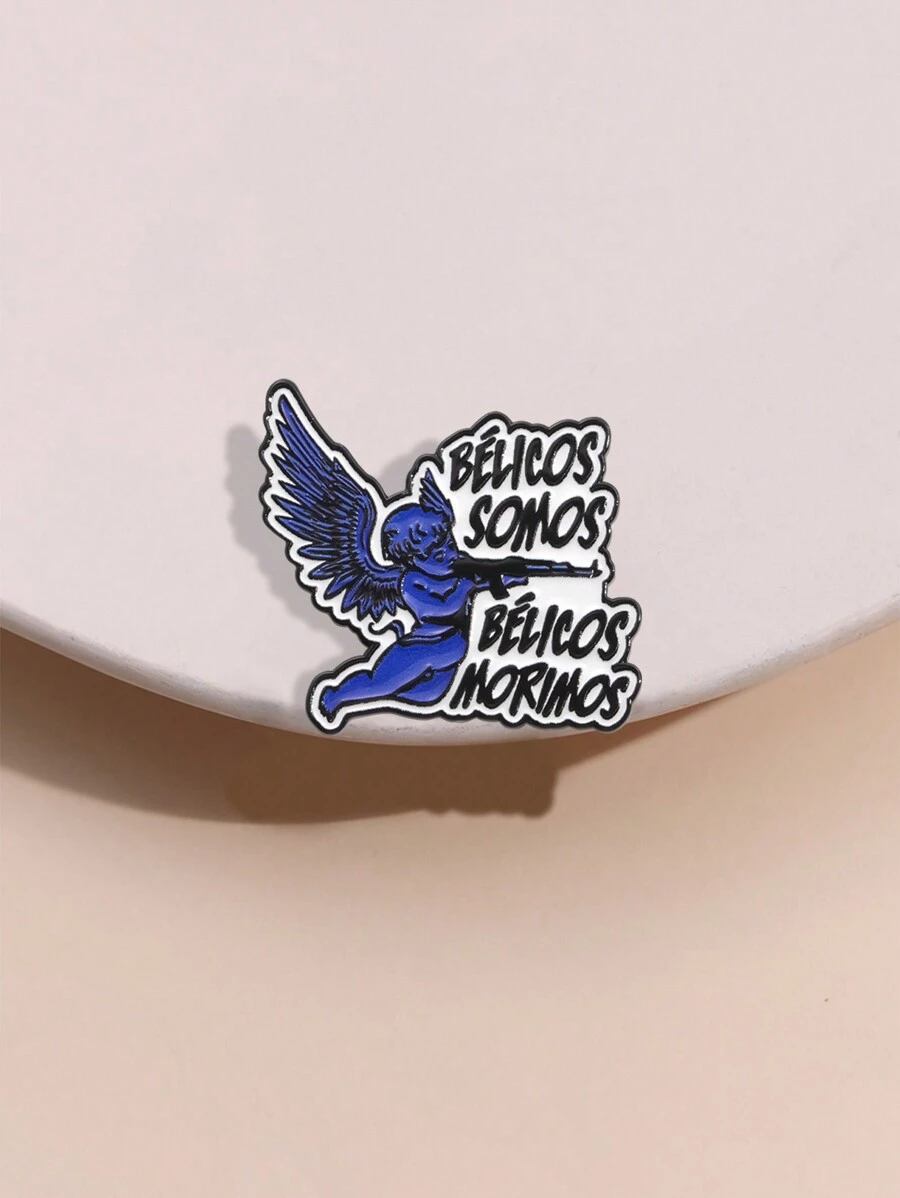 1 pieza Broche metálico de forma de ángel único para gorra de golf, insignia de gorra de béisbol de dibujos animados y divertida, regalo exquisito para mejores amigos, adecuado para uso diario de hombres y mujeres