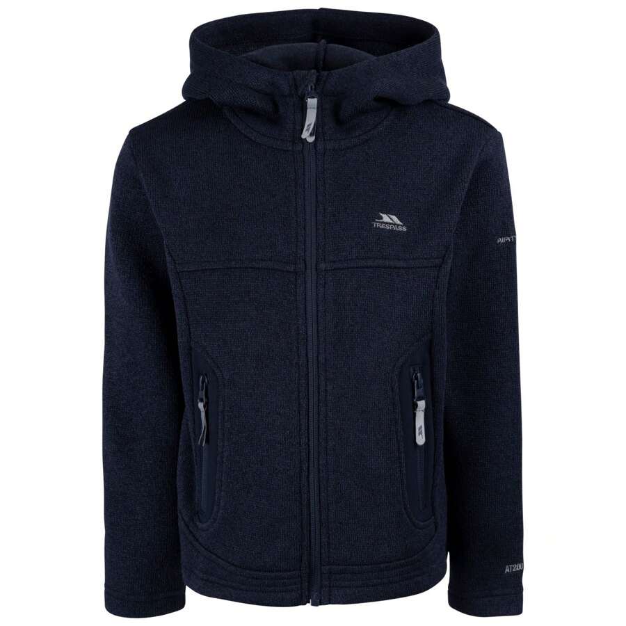 Trespass Kinderen/Kids Donny Fleece Top (Marineblauw)