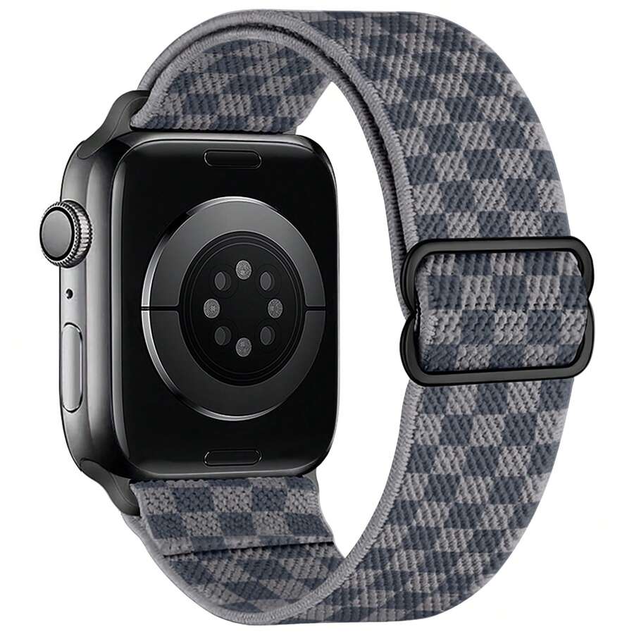 Pulseiras de nylon elásticas compatíveis com 38 mm 40 mm 41 mm 42 mm 44 mm 49 mm Pulseira elástica macia ajustável compatível com SE Ultra Series 9/8/7/6/5/4/3/2/1