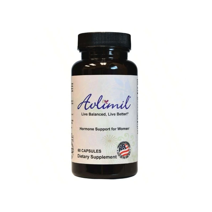 Avlimil® Hormone Balance & Menopause Support. Helps Mood Swings, Hot Flashes, Night Sweats And Irritability. Formulated With Organic Ingredients. 60 Capsules, 30 Day Supply