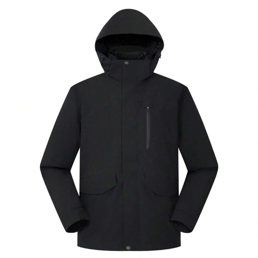 lanbu Outdoor Windproof Warm 3-In-1 Jacket For Sports, LR1009A92001LB