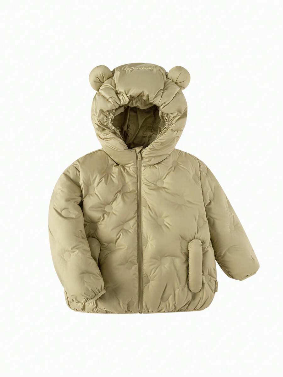 Balabala Giacca imbottita con cappuccio per bebè, nuova collezione inverno 2024, accessorio esterno carino e caldo