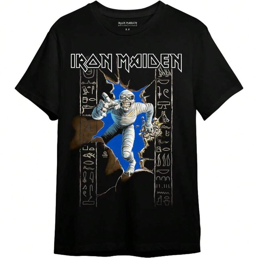 Camiseta iron maidenn Unissex 100% Algodão Lançamento Envio Varias Cores!!