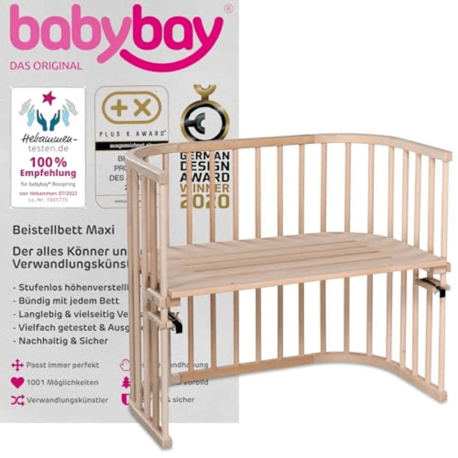 Babybay Beistellbett – natürlich ohne Behandlung ✅ Lieferung in 3-5 Tagen