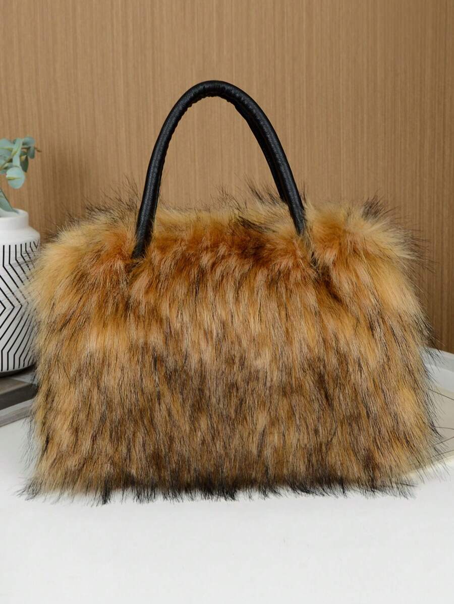 1pc Nova bolsa de pele fofa europeia e americana, bolsa quadrada fofa com grande capacidade, bolsa de pele recém-chegada