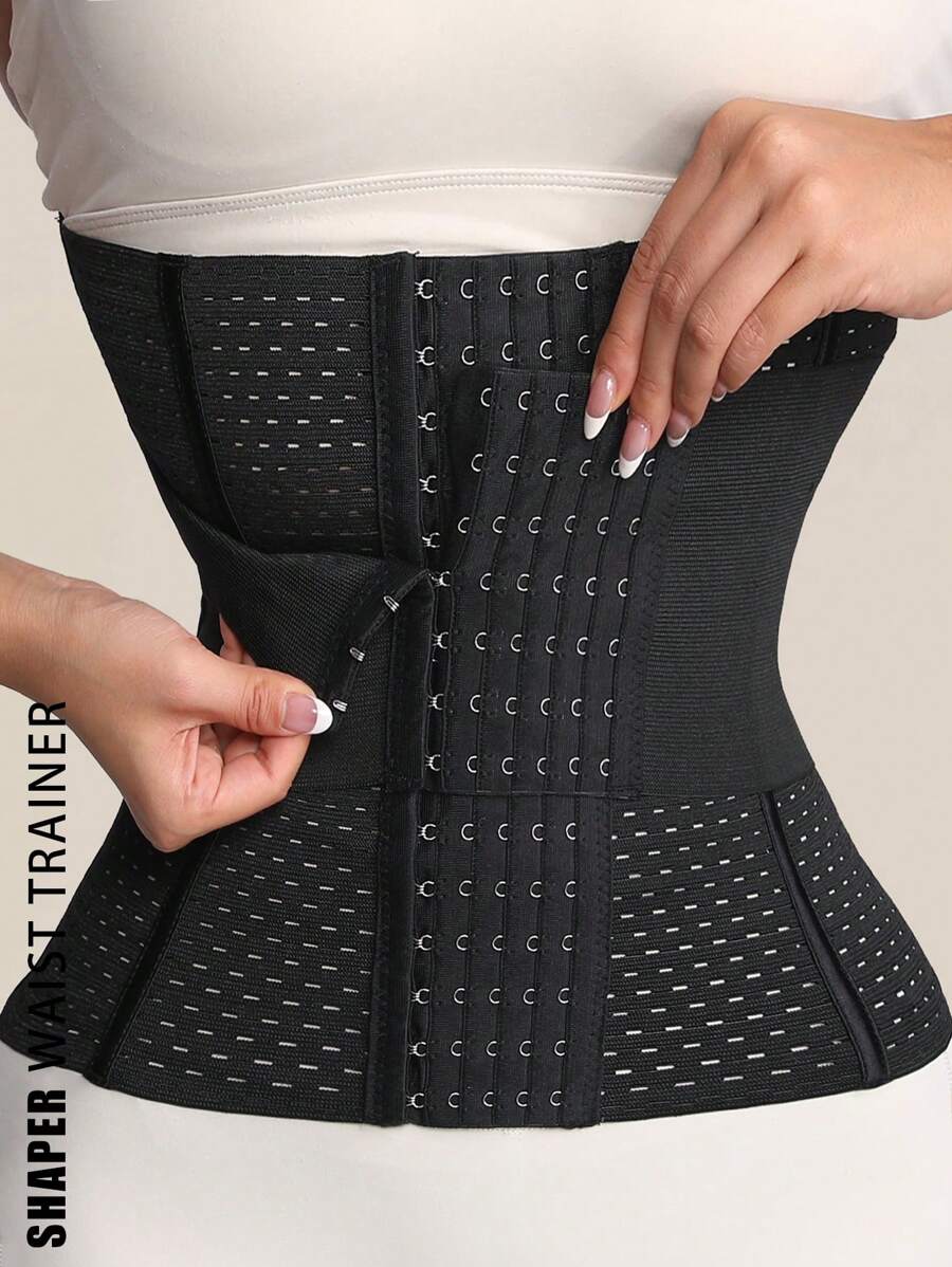 1 Pc Wrap Waist Trainer Double Belt Slimming Sheath Height 28CM Faja Body Shaper Corset Shapewear Woman Flat Tightens Belly Postpartum Sheath Waist Trainer Body Shaper Girdles For Women Sheath Flat Belly Woman