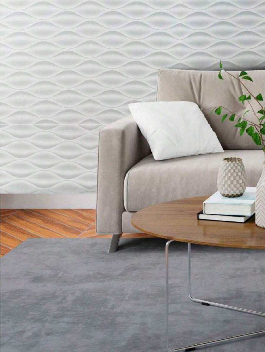 5 metros - Rolo de papel de parede clássico para decoração.