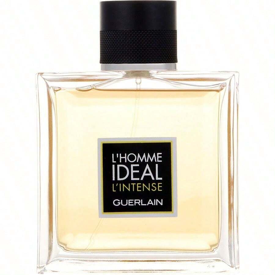 Guerlain L'Homme Ideal L'Intense Por Guerlain Hombres, Almendra, Pimienta Picante, Cardamomo, Sándalo Eau De Parfum Vaporizador 3.3 Oz *Tester