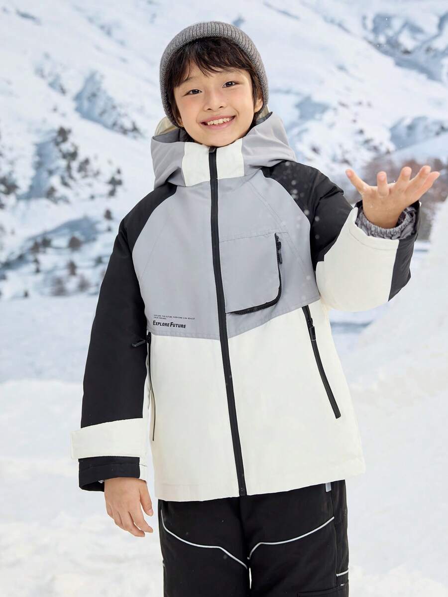 Balabala Boys' Long Down Coat Winter 2024 Outerwear