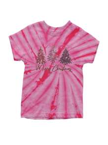 Tie-dye spider pink