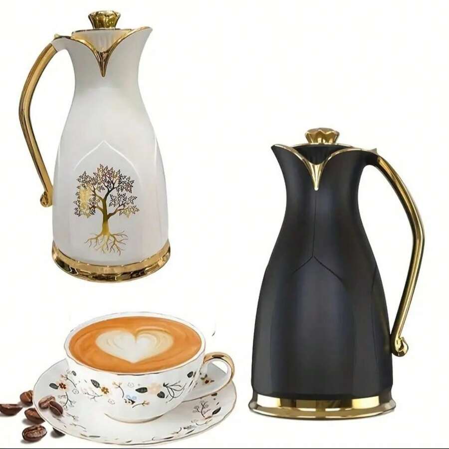 zhouxi 2 ensembles de cafetière isotherme - Cafetière portable à vide isolée pour restaurant, bureau et usage extérieur Retour à l'école