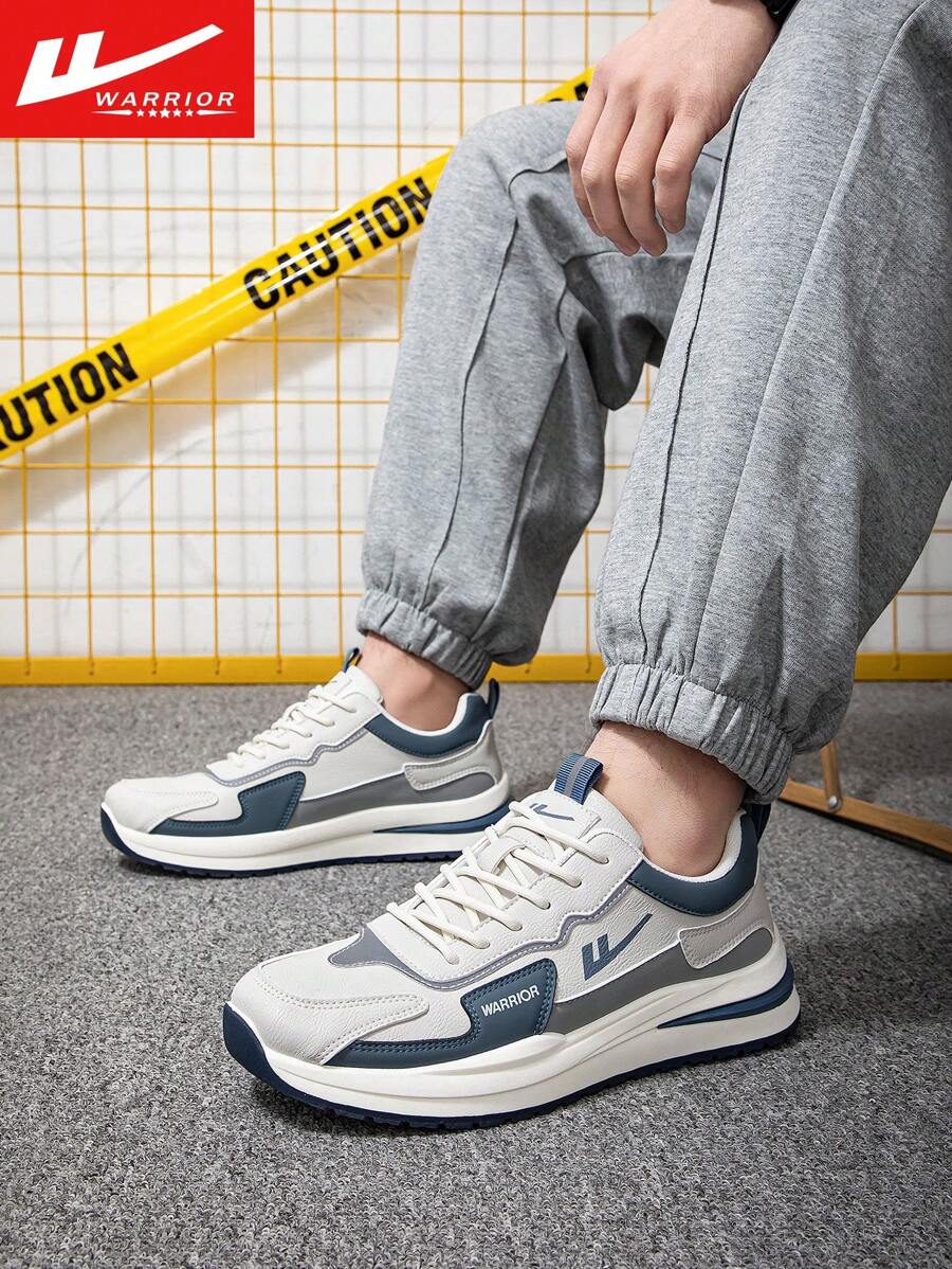 WARRIOR 1 Coppia Scarpe da skate sportive da uomo con lacci, scarpe casual retrò personalizzate uniche, leggere e antiscivolo, scarpi sportivi basse da esterno