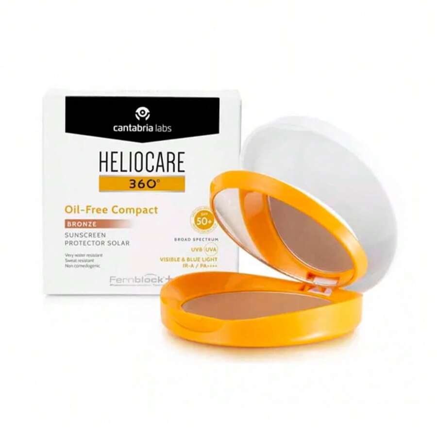 Cantabria Labs Cantabria Heliocare 360º Spf50+ Oil-Free Compact Bronze 10 gr-Default Title