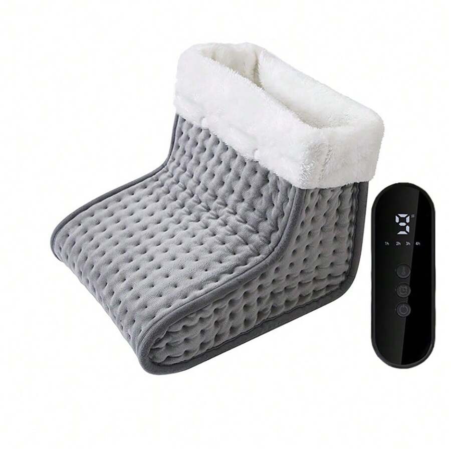 Calentadores eléctricos de pies Botas calentadas eléctricamente Almohadilla de calentamiento rápido Calentador de pies para hombres y mujeres