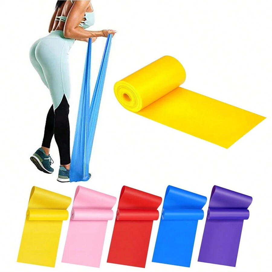 Yoga Sport Weerstandsbanden Pilates Training Fitness Oefening Thuis Gym Elastische Touwband Natuurlijke Rubber Latex Yoga Accessoires