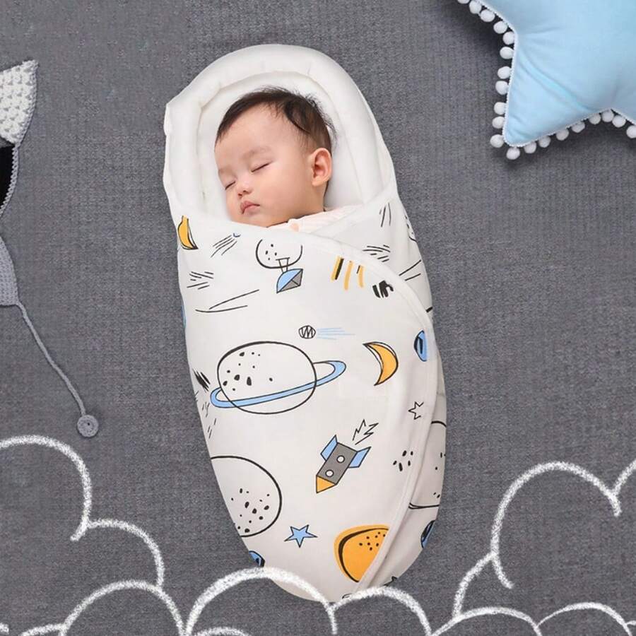 1 Stück-teiliges Set Baby Schlafsack, Kinderschlafsack, Neugeborenen Baby integrierte Antitritt Decke, universell für alle Jahreszeiten Liebes Valentinstag