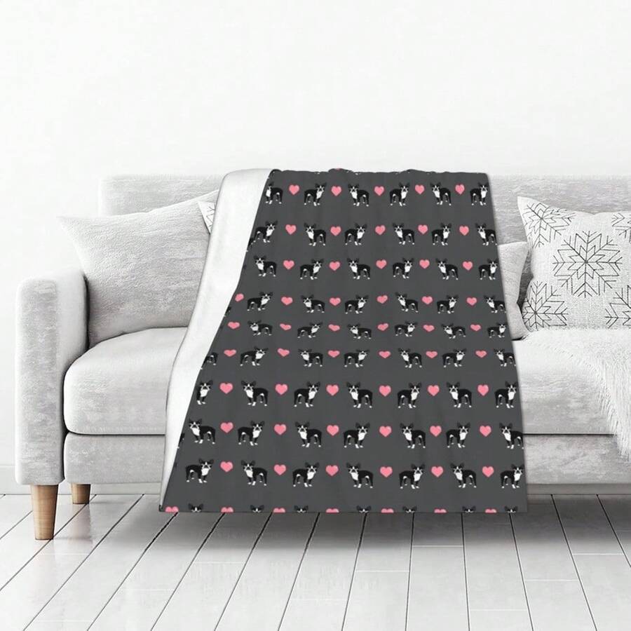 Plush Fluffy Throw Blanket Cute Manatee Sea Animals Starfish Bed Blanket For Familys Girls Teens Smooth Soft Flannel Blanket For Sofa Chair Office Travel Camping Outdoor Home Decor 50"X60"