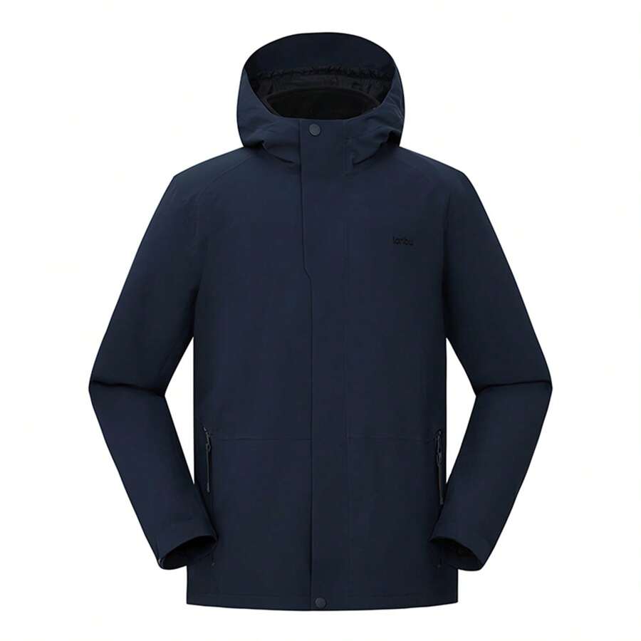 lanbu Outdoor Fashion Polar Fleece Three-In-One Jacket Men's Windproof And Waterproof Jacket Casual Sports Ski Suit LR1013A90003LB