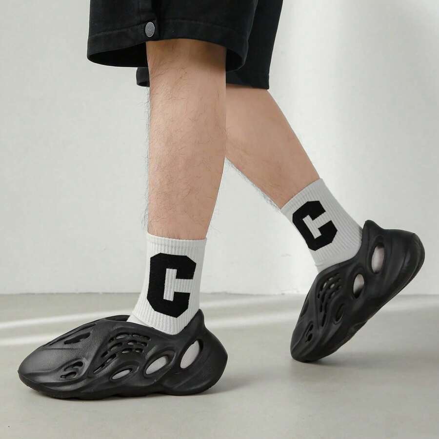 Foam Runners Shoes For Men Women, Soft Cloud Slides Slippers Non-Slip Walking Sandals, Beach Platform Pillow Sandals Lightweight Slip-On Foam Runners, Outdoor Quick-Drying Sports Slides